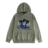 Amiri washed hoodie new font cobra washed distressed printing