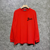 Amiri long sleeve shirts oblique text printing