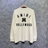 Amiri long sleeve shirts hollywood spider printing