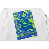 C.e. sweatshirt - autumn/winter c.e. finger holding phone graphic crewneck pullover - wholesale