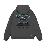 Amiri hoodie earth letter printing