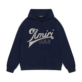 Amiri hoodie with distressed text printing