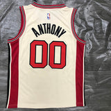 NBA Jerseys Trail Blazers, Off-White 00, Anthony