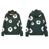 Denim Tears Hoodie Sweatpants Puff Print Couple Loose Hooded Sweater(Options need to be purchased separately)