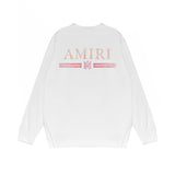 Amiri long sleeve shirts crayon horizontal strip printing