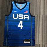 NBA Jerseys 2021 Olympic Team USA, Blue 4, Bill