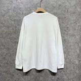 Amiri long sleeve shirts metallic glossy letterprinting
