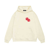 Amiri hoodie red dice printing
