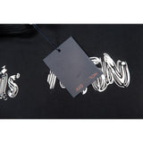 Autumn logo hooded print men's