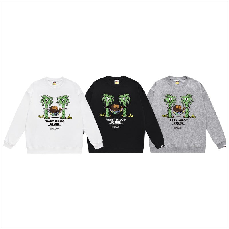 Bathing ape Crew neck sweatshirt