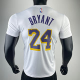 NBA Jerseys Lakers, white 24, quick-drying short sleeves