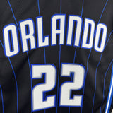 NBA Jerseys 23 season Magic, away, black, striped No. 22, Wagner