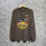 Amiri long sleeve shirts cartoon starfish printing