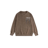 Amiri washed sweatshirt colorful ink splash paint mother printing