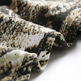 Mens Fashion Jeans Wrinkled snake pattern 583#