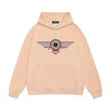 Amiri hoodie flying eagle wings patch printing