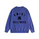 Amiri washed sweatshirt Hollywood spider print washed old