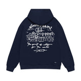 Amiri hoodie sketch country printing