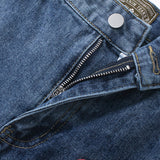 Denim Tears Jeans Loose Men's and Women's Casual Pants
