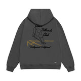 Amiri hoodie billiard sketch printing