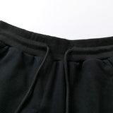 Bathing Ape Pants Autumn and Winter Ape Head Embroidered Label Men's Solid Color Trousers Casual Pants