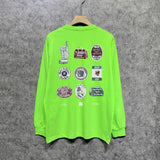 Amiri long sleeve shirts medal set printing