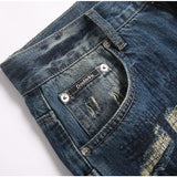 Mens Fashion Jeans damaged #027
