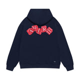 Amiri hoodie red dice printing