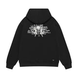 Amiri hoodie letter angel ball print