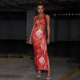 Women Dresses Elegant Fashion Casual Dress (HWFS0410)