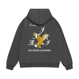 Amiri hoodie hollywood eagle printing