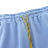 Rhude Shorts Embroidered Tether Casual Color Matching Shorts