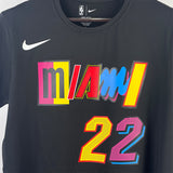 NBA Jerseys Quick Dry Short Sleeve: Season 22, Heat, City Edition, Short Sleeve No. 22, Butler