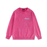 Amiri washed sweatshirt AMIRI large print washed old