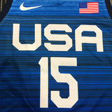 NBA Jerseys 2021 Olympic Team USA, Blue 15, Booker