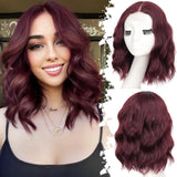 Women's Wigs Silicone Net 4X1 Lace Graduation Short Bob Curly Lace Wig