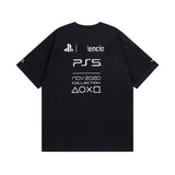 Men T-shirts Summer Paris Pattern Printed Short Sleeve T-Shirt Casual