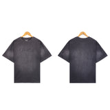 Purple Brand T Shirts Purple Micro Label Spelling Letter Short Sleeve T-Shirt