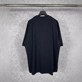 Mens T-shirts Summer Paris PARIS Print Short Sleeve Cotton T-Shirt