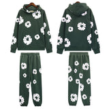 Denim Tears Hoodie & Sweatpants 2 Piece Set Casual Pants