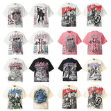 Hellstar T Shirt Iverson, James Star vintage short sleeve T-shirt