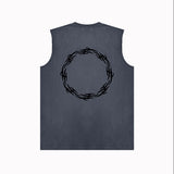 Purple Brand Tank T Shirts Sleeveless T-shirt Vest