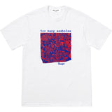 Mens T-shirts Too Many Assholes Tee Parade Print Short Sleeve T-Shirt