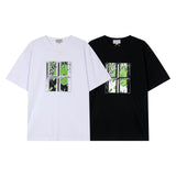 C.e t shirts abstract pattern printing short sleeve men and women