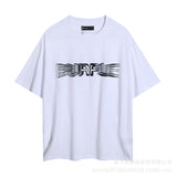 Purple Brand T ShirtsPurple Micro Label Letter Pattern Printed Short Sleeve T-Shirt