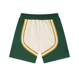 Rhude Shorts Striped Color Matching Tether Shorts