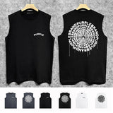 Purple Brand Tank T Shirts Sleeveless T-shirt Vest
