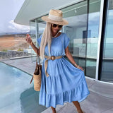 Women Dresses Fashion Casual Cool Dress (HMR0410)