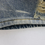 Hellstar Shorts Ripped Denim Shorts