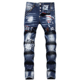 DSQ Jeans Ripped Stretch Jeans